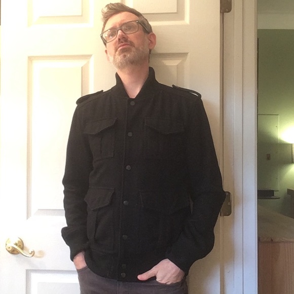 21men Wool Peacoat Men’s small - Picture 3 of 3